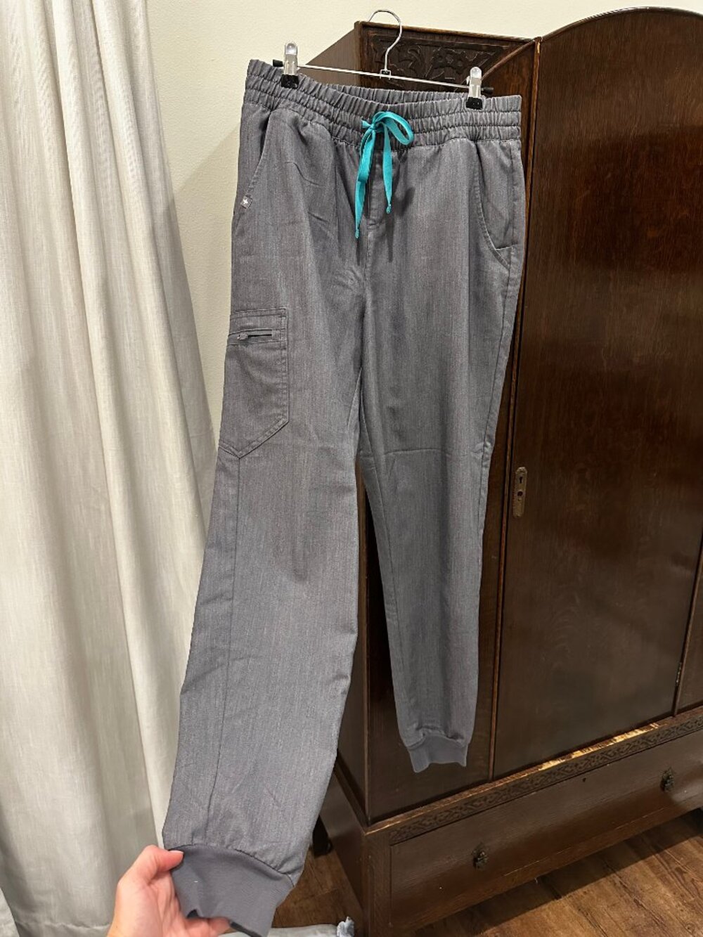 FIGS Graphite Gray Scrub Set